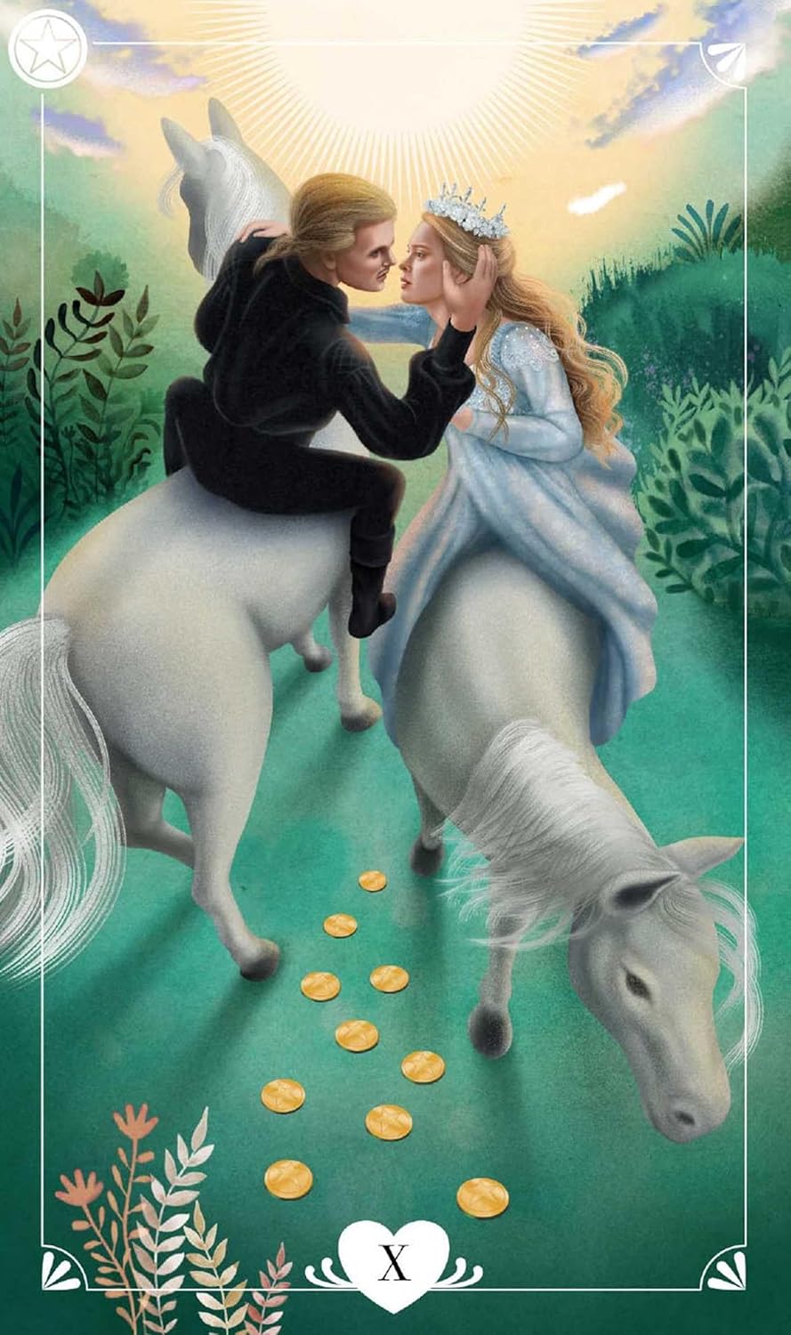 Princess Bride tarot deck featuring illustrated characters from the classic fantasy film with guidebook.