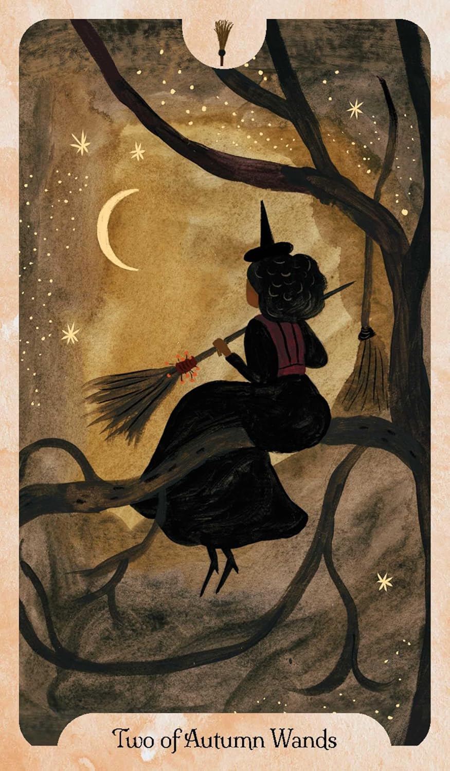 Seasons of the Witch Autumn Tarot deck with autumn leaves and mystical artwork UK