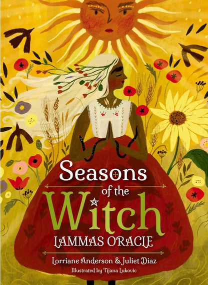 Seasons of the Witch Lammas Oracle deck for harvest, success and manifestation guidance.