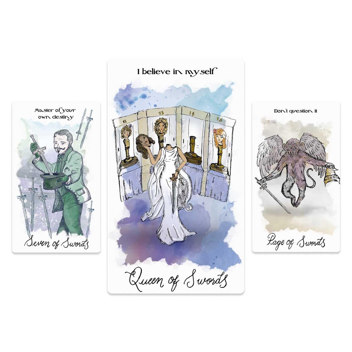 Tarocle of Oz tarot and oracle deck featuring illustrated characters from the Land of Oz with guidebook.