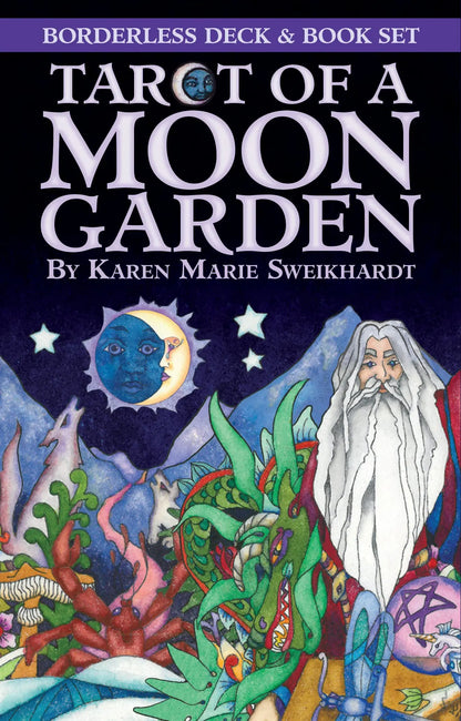 Tarot Of A Moon Garden Borderless Deck & Book Set - Oneness emporium