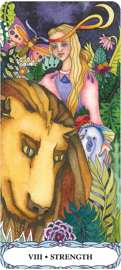 Tarot Of A Moon Garden Borderless Deck & Book Set - Oneness emporium