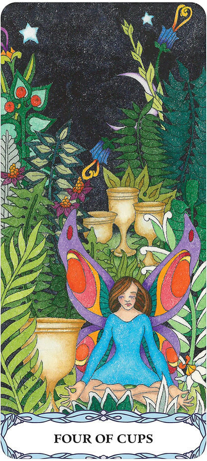 Tarot Of A Moon Garden Borderless Deck & Book Set - Oneness emporium
