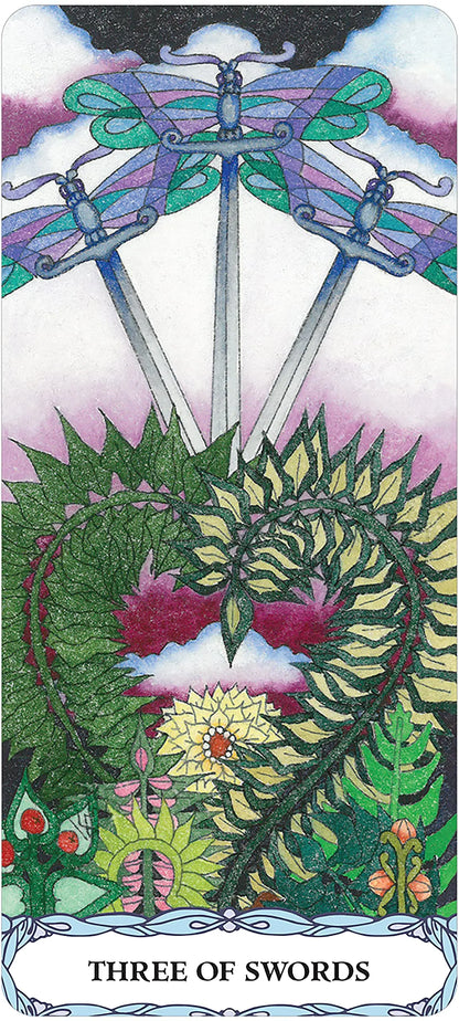 Tarot Of A Moon Garden Borderless Deck & Book Set - Oneness emporium