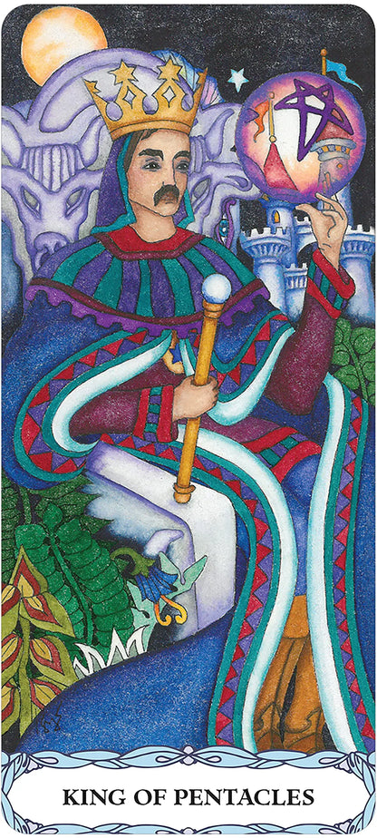 Tarot Of A Moon Garden Borderless Deck & Book Set - Oneness emporium