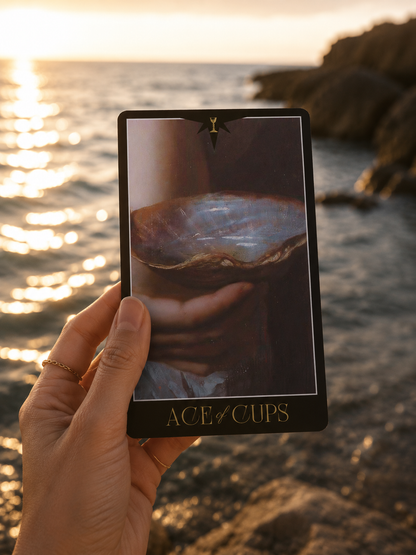 Venus Morningstar Tarot Dark Edition 2nd Edition featuring classical fine art imagery, mythological symbolism, dark borders, and premium gilded presentation.