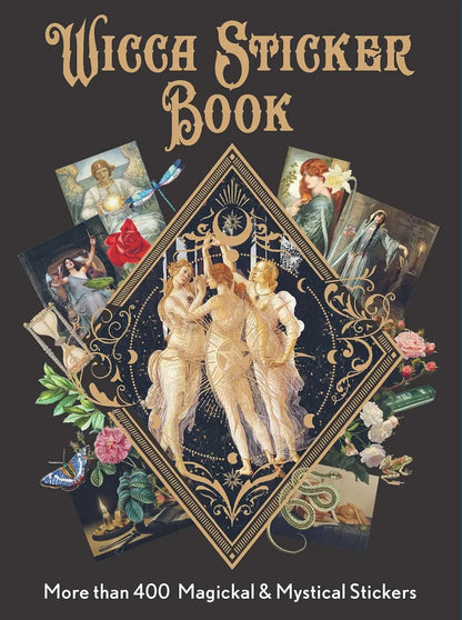 WICCA STICKER BOOK More than 400 Magickal & Mystical Stickers - Oneness emporium