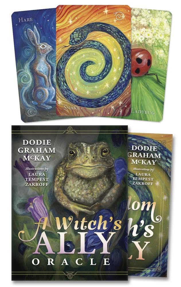 A witch's ally oracle card deck. Laura Tempest Zakroff and Dodie Graham McKay. Published by LLewellyn Books. Available at Oneness Emporium