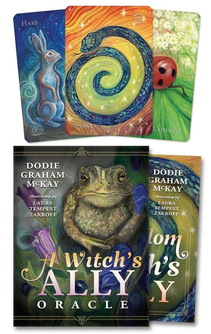 A witch's ally oracle card deck. Laura Tempest Zakroff and Dodie Graham McKay. Published by LLewellyn Books. Available at Oneness Emporium