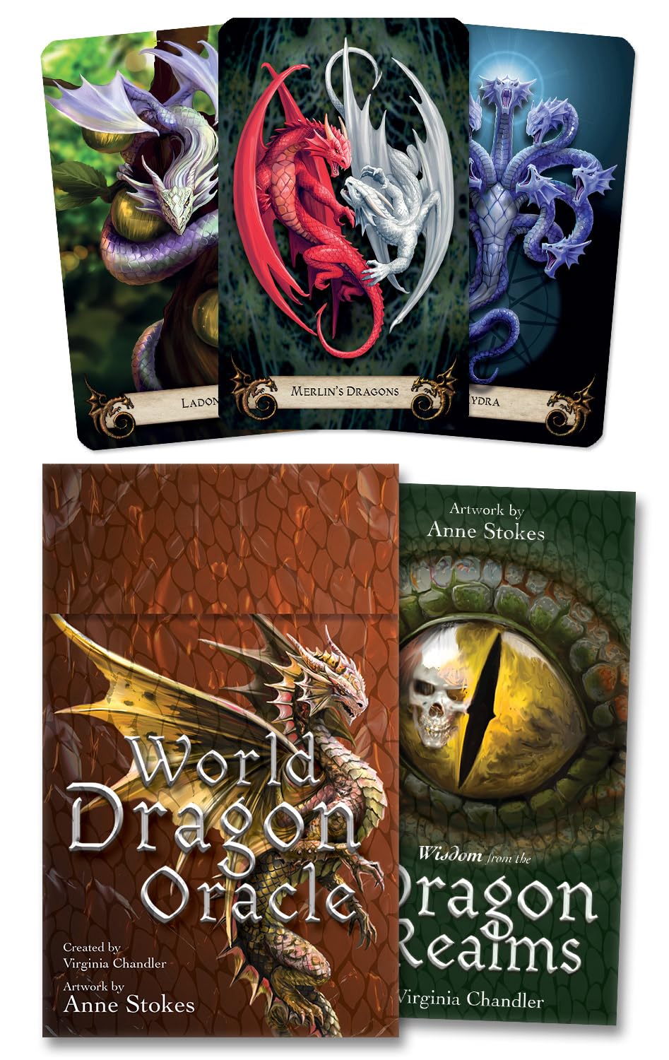 World Dragon Oracle: 28 Cards & 128-Page, Color Guidebook