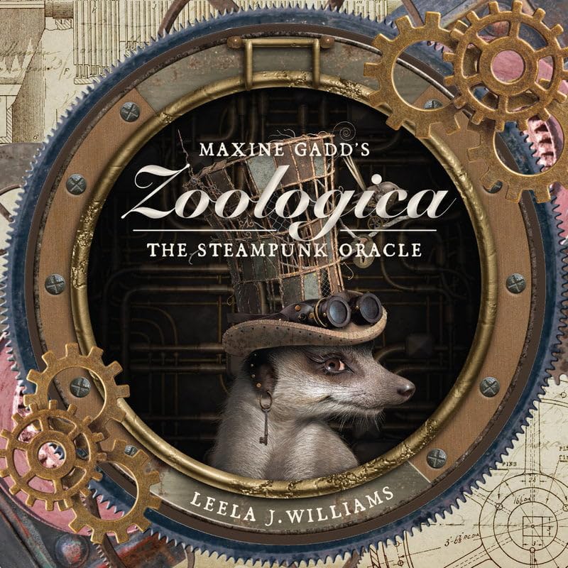 Maxine Gadd's Zoologica: The Steampunk Oracle - 40 circular cards & 144pp guidebook