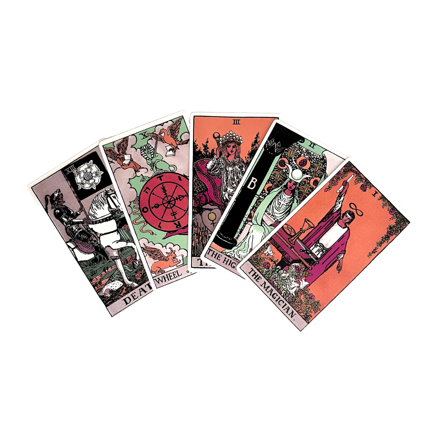 Pastel Tarot Deck & Guide | Classic RWS Tarot Design