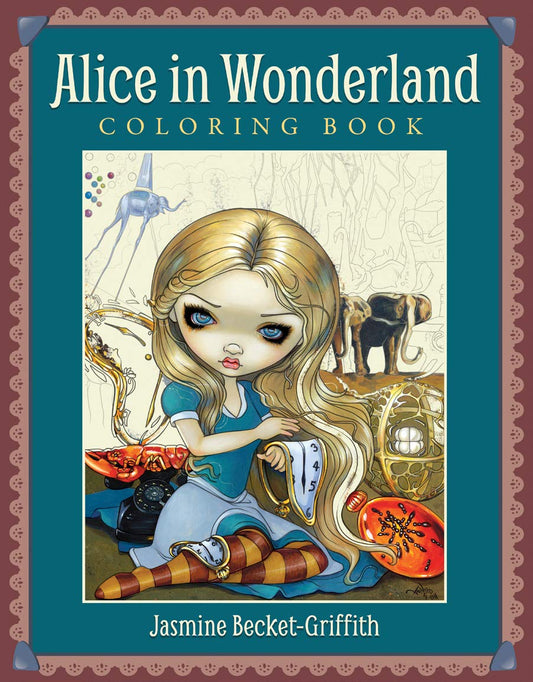 ALICE IN WONDERLAND COLORING BOOK