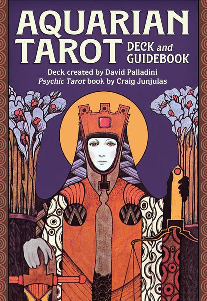 Aquarian Tarot Set Deck and Psychic  tarot book - Oneness emporium