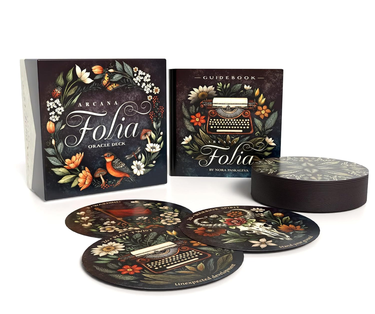 Arcana Folia Oracle Deck & Illustrated Guidebook