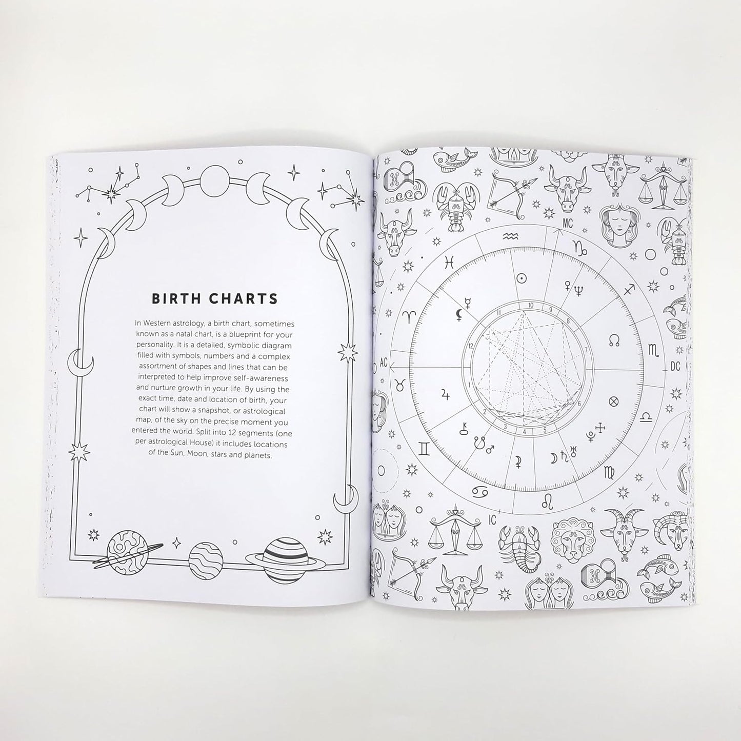 The Astrology Colouring Book: A Cosmic Journey of Colour and Creativity