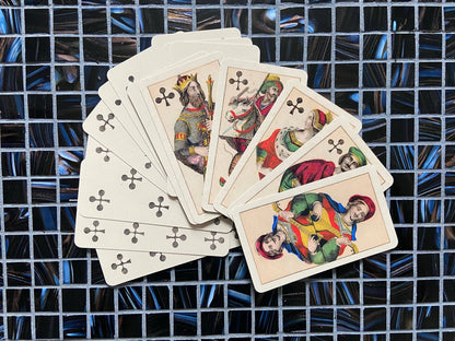 German Tarot Deck – Tarot Allemand à deux têtes, Der Taroc (Advanced Readers) Vieux Monde
