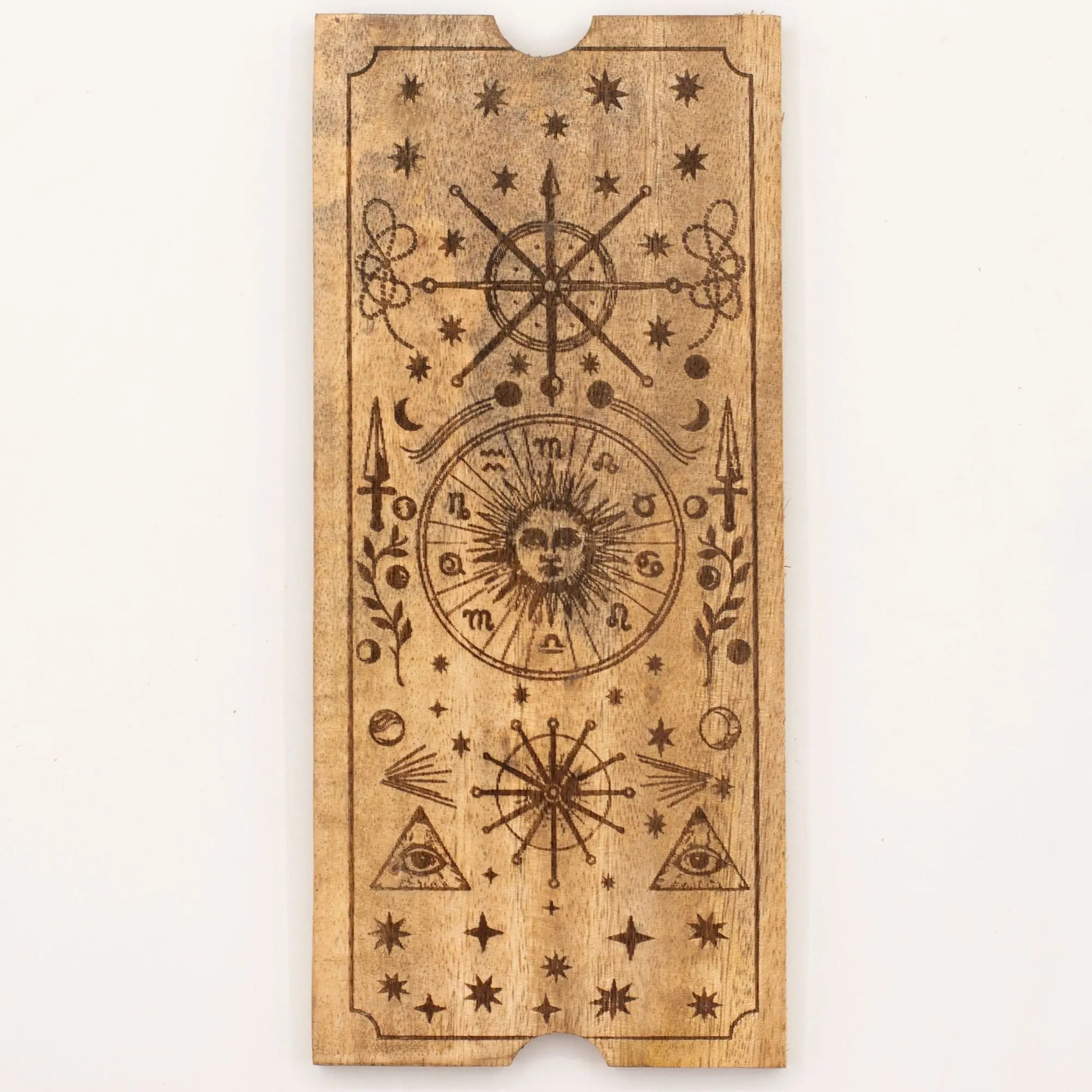 Four Section Tarot Box with Card Holder AW Dropship UK