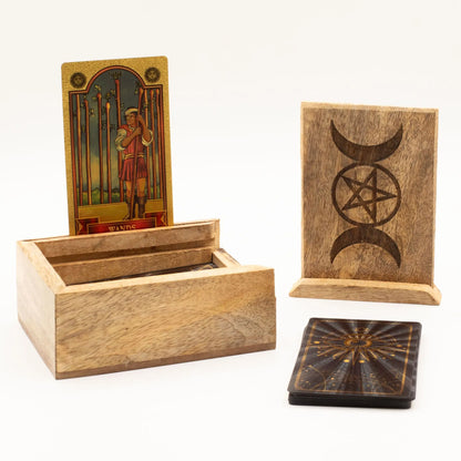 Small Tarot Box with Card Holder AW Dropship UK