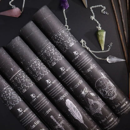 Ancient Witch Spell Incense - Success - Black Obsidian Pendulum AW Dropship UK
