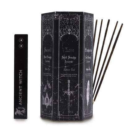 Pyramid Shape Display Incense - Set of 5 Ancient Witch Scents & Spells AW Dropship UK