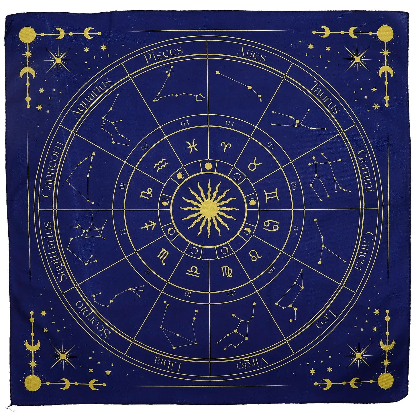 Tarot Reading Cloth - Zodiac AW Dropship UK