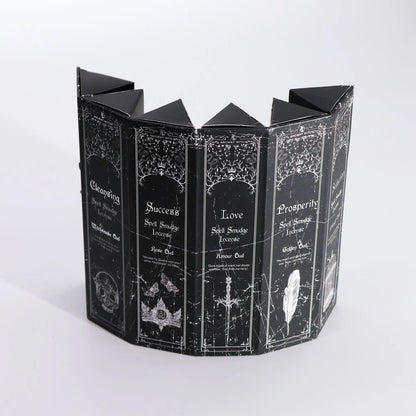 Pyramid Shape Display Incense - Set of 5 Ancient Witch Scents & Spells AW Dropship UK
