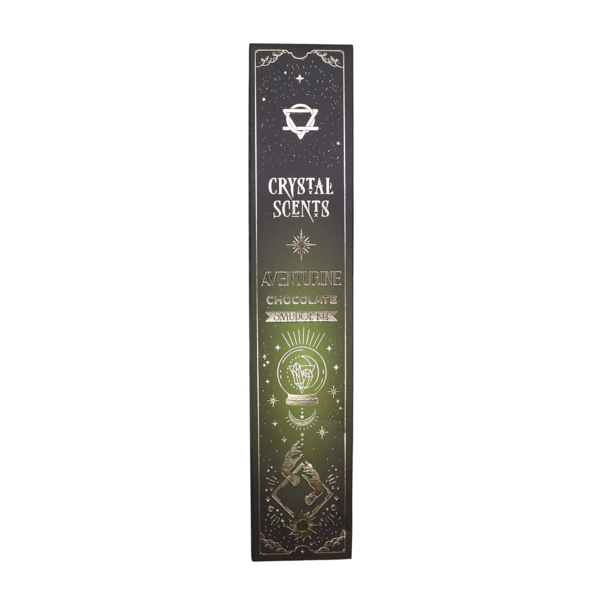 Aventurine Crystal Scents Smudge Incense - Chocolate AW Dropship UK