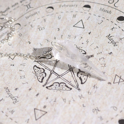 Ancient Witch Spell Incense - Cleansing - Rock Crystal Pendulum AW Dropship UK