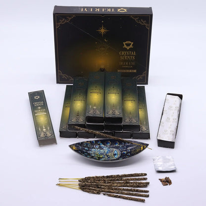 Tiger Eye Crystal Scents Smudge Incense - Vanilla AW Dropship UK