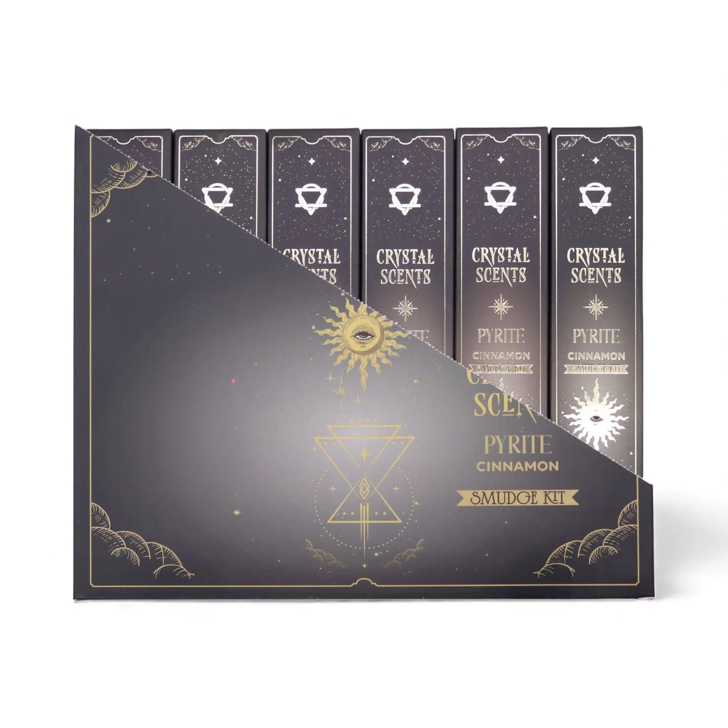 Pyrite Crystal Scents Smudge Incense - Cinnamon AW Dropship UK