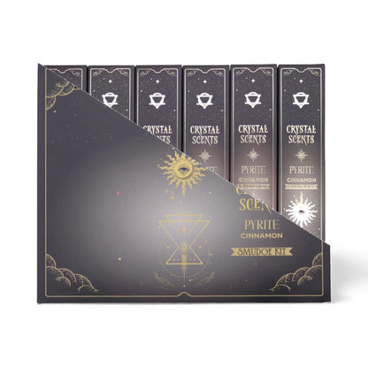 Pyrite Crystal Scents Smudge Incense - Cinnamon AW Dropship UK