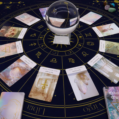 Tarot Reading Cloth - Zodiac AW Dropship UK