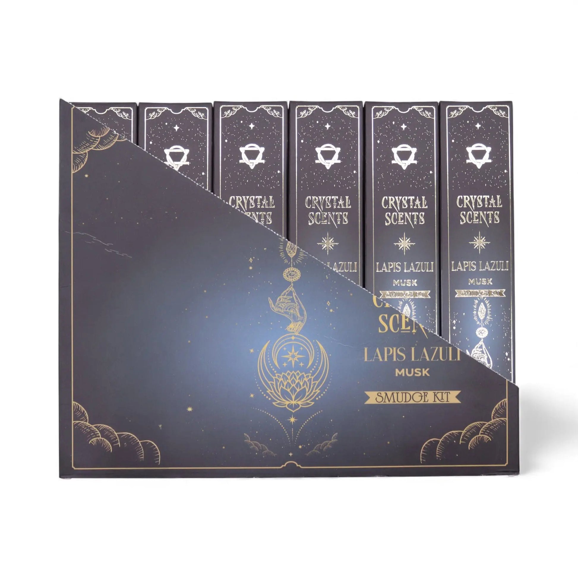 Lapis Crystal Scents Smudge Incense - Musk AW Dropship UK