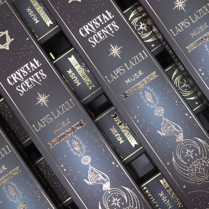 Lapis Crystal Scents Smudge Incense - Musk AW Dropship UK