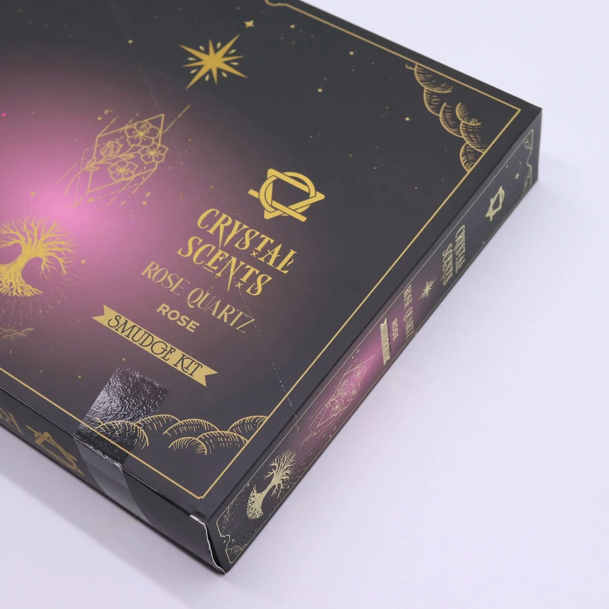 Rose Quartz Crystal Scents Smudge Incense - Rose AW Dropship UK