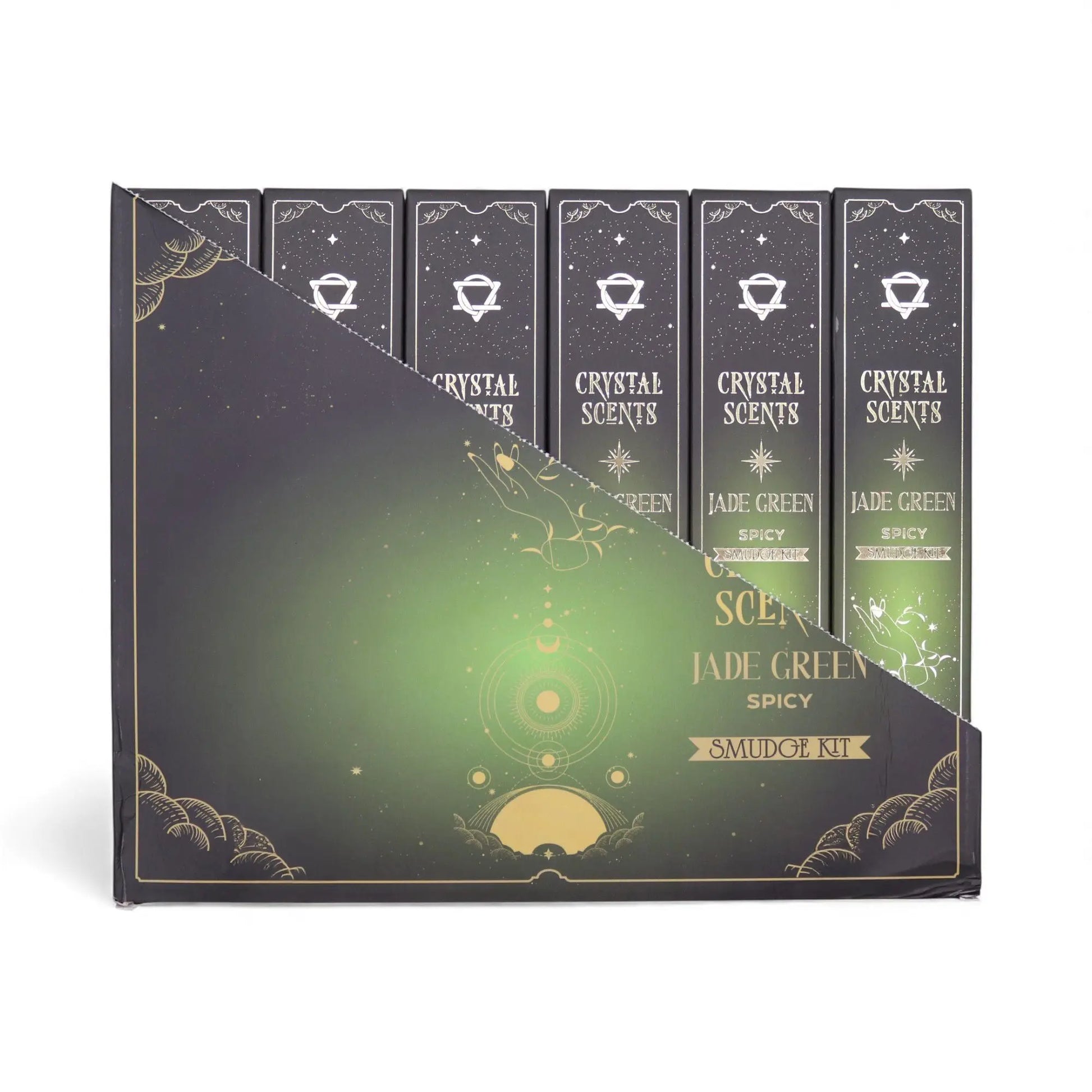 Jade Crystal Scents Smudge Incense - Spicy AW Dropship UK