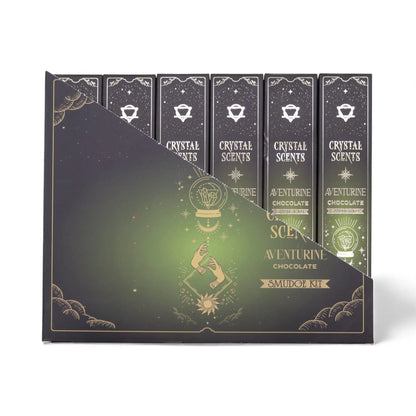 Aventurine Crystal Scents Smudge Incense - Chocolate AW Dropship UK