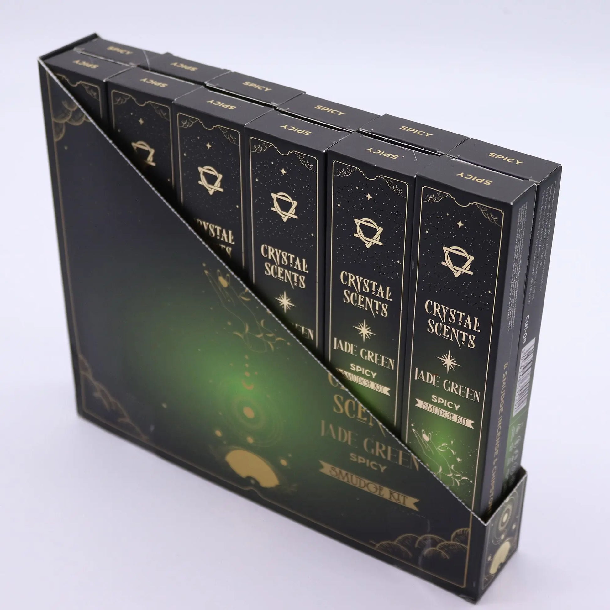 Jade Crystal Scents Smudge Incense - Spicy AW Dropship UK