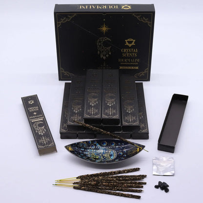 Tourmaline Crystal Scents Smudge Incense - Sandalwood AW Dropship UK