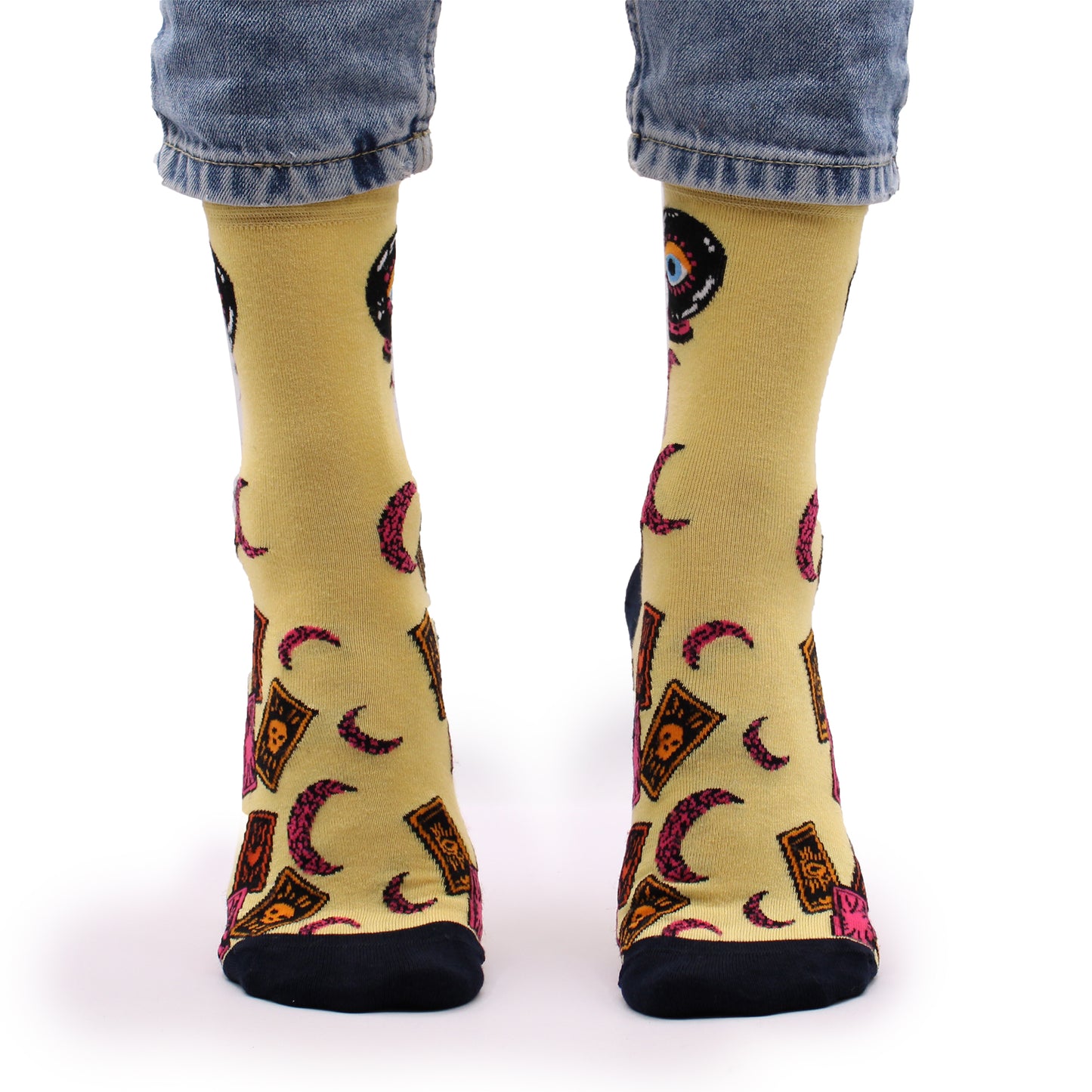 Hop Hare Bamboo Socks - Tarot Cards