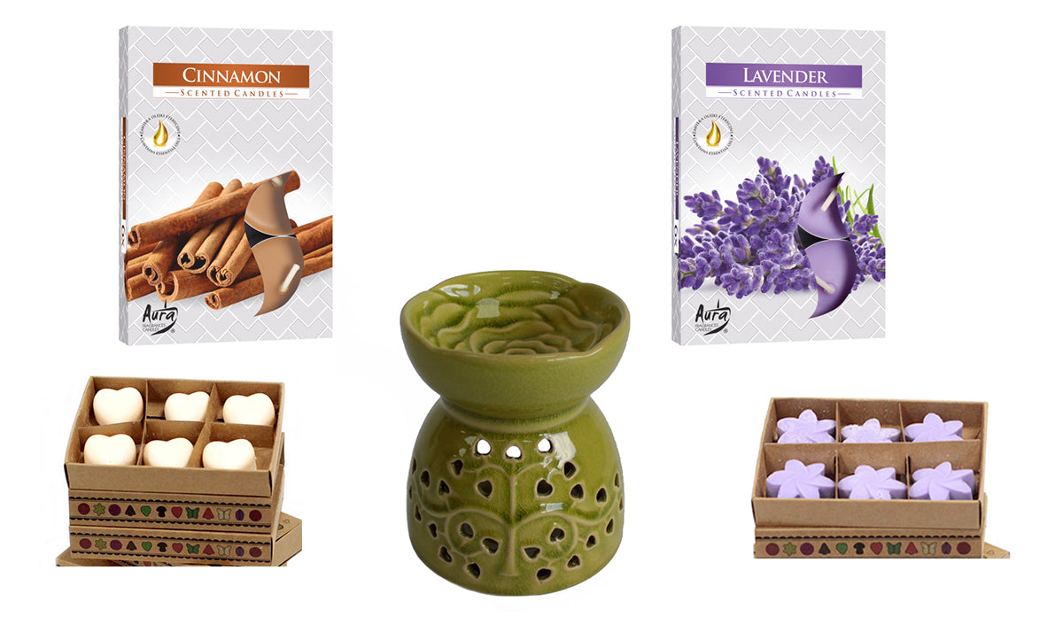 Oil Burner and Wax Melts Kit