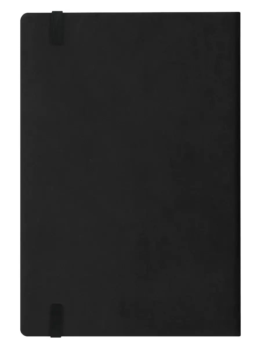 Black folder on a white background
