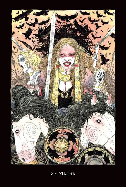 Call of the Morrigan Oracle: A 45-Card Deck & Guidebook - Oneness emporium