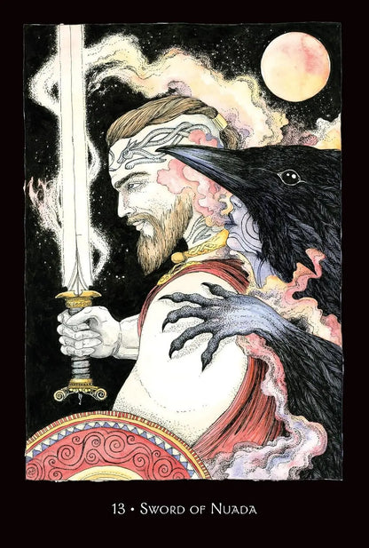 Call of the Morrigan Oracle: A 45-Card Deck & Guidebook - Oneness emporium