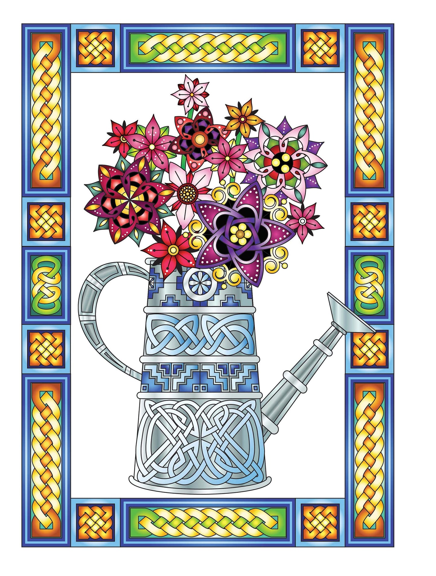 CELTIC GARDENS COLORING BOOK