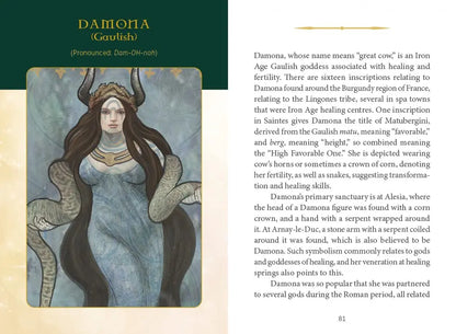 Celtic Goddesses, Witches, and Queens Oracle - Oneness emporium