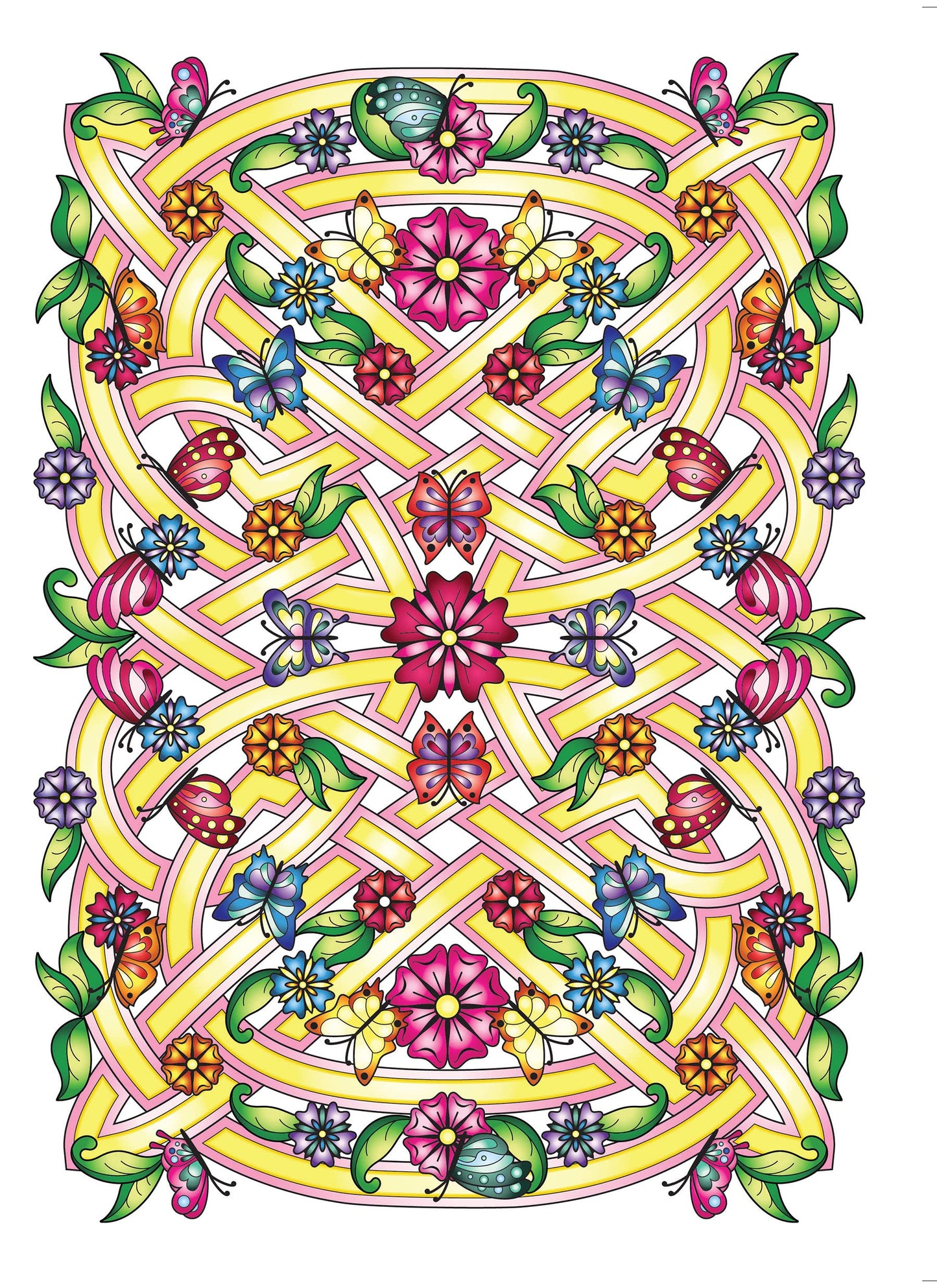 CELTIC NATURE DESIGNS COLORING BOOK