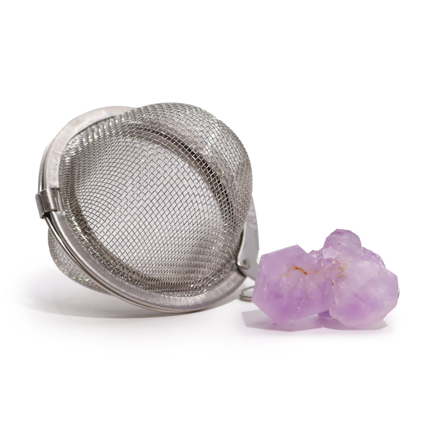 Raw Crystal Gemstone Tea Strainer