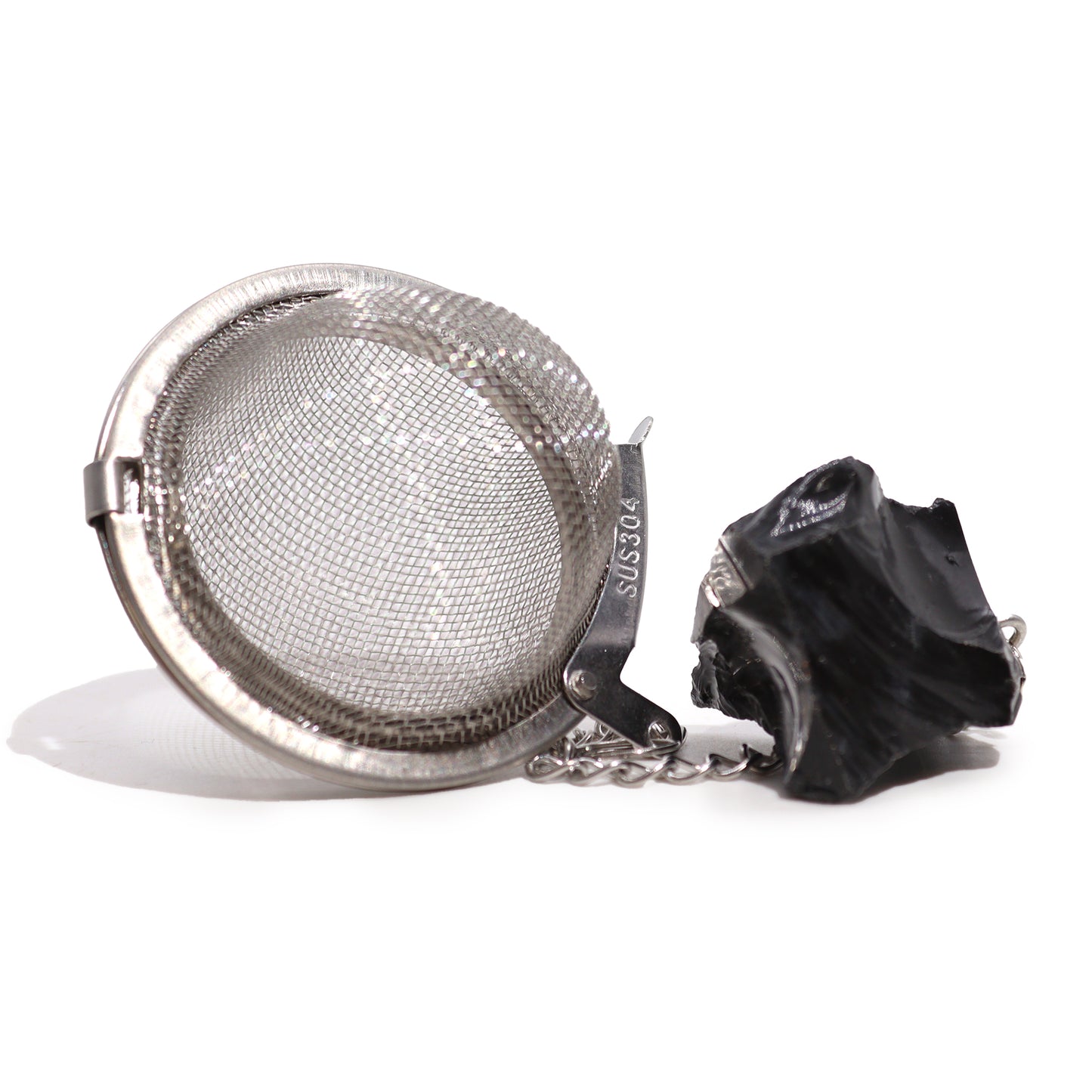 Raw Crystal Gemstone Tea Strainer